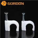 Okrugla kopča za kabel s čavlima